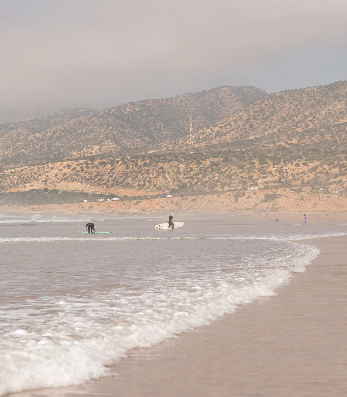 Imsouane coastline: Morocco's longest wave