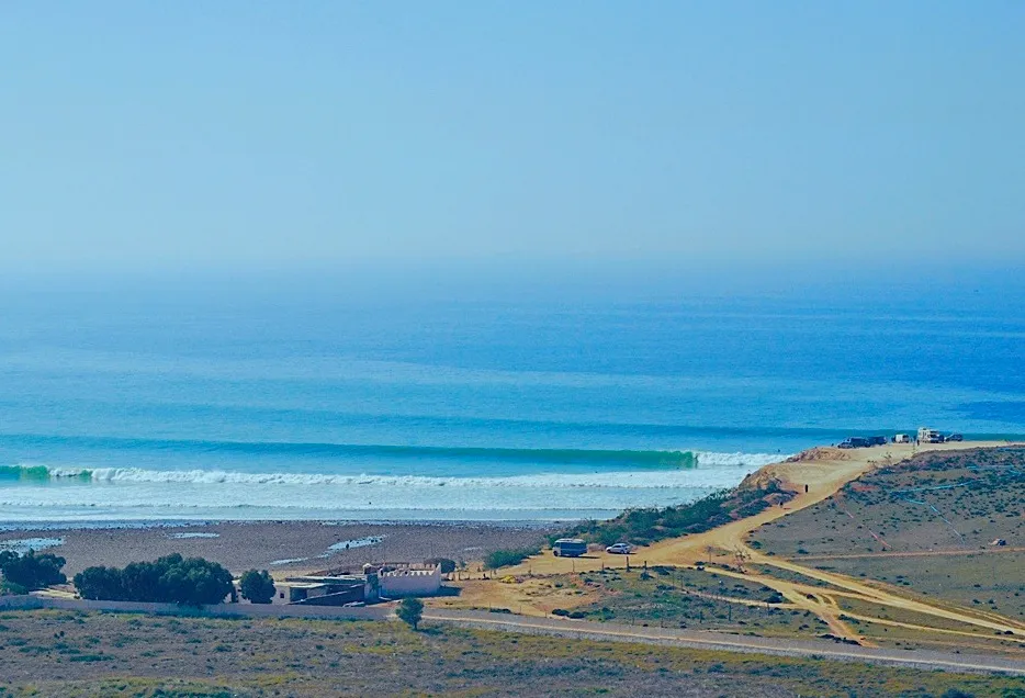 Banana Point surf spot Tamraght