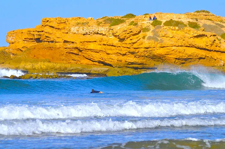 Devil's Rock surf spot Tamraght